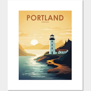 PORTLAND Posters and Art